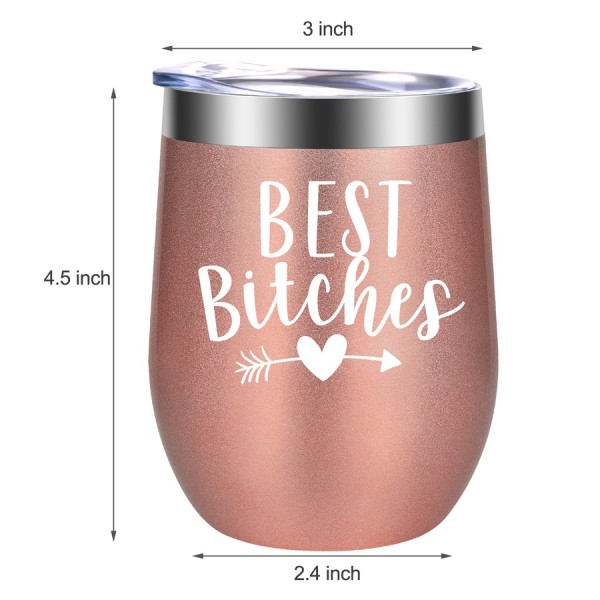 Best Bitches | Funny Friendship, Birthday, Graduation, Inspirational Gifts for Best Friend, BFF, Bestie, Sister, Bridesmaid, Coworker, Women